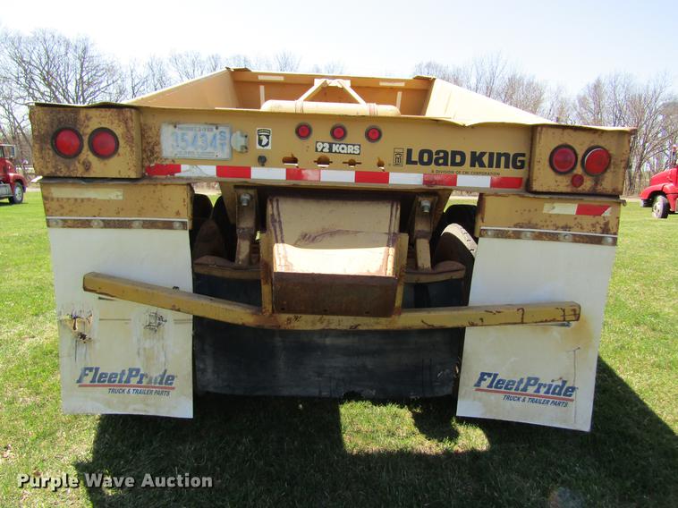 image for item DC4280 1999 Load King 2060-40-2 bottom dump trailer