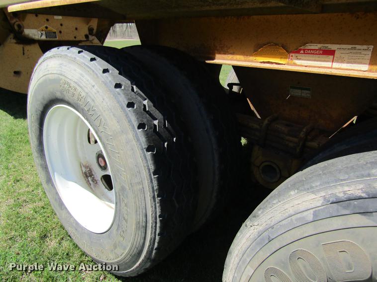 image for item DC4280 1999 Load King 2060-40-2 bottom dump trailer