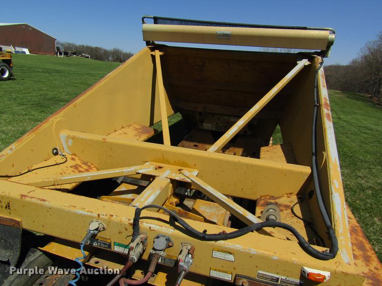 image for item DC4280 1999 Load King 2060-40-2 bottom dump trailer