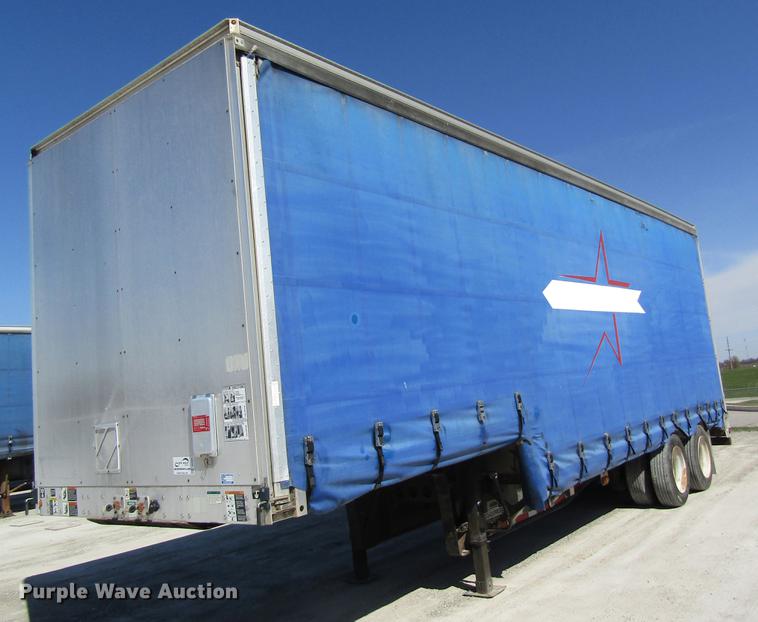 image for item DC4302 2011 Wilson CFD-900 side curtain trailer