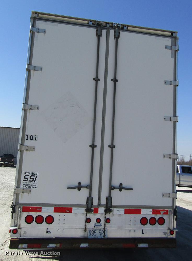 image for item DC4302 2011 Wilson CFD-900 side curtain trailer