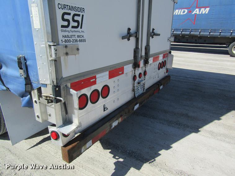 image for item DC4302 2011 Wilson CFD-900 side curtain trailer
