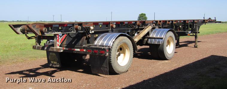 image for item DC7926 1996 ESP TCT8005 roll-off double container trailer