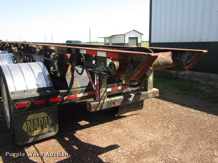 image for item DC7926 1996 ESP TCT8005 roll-off double container trailer