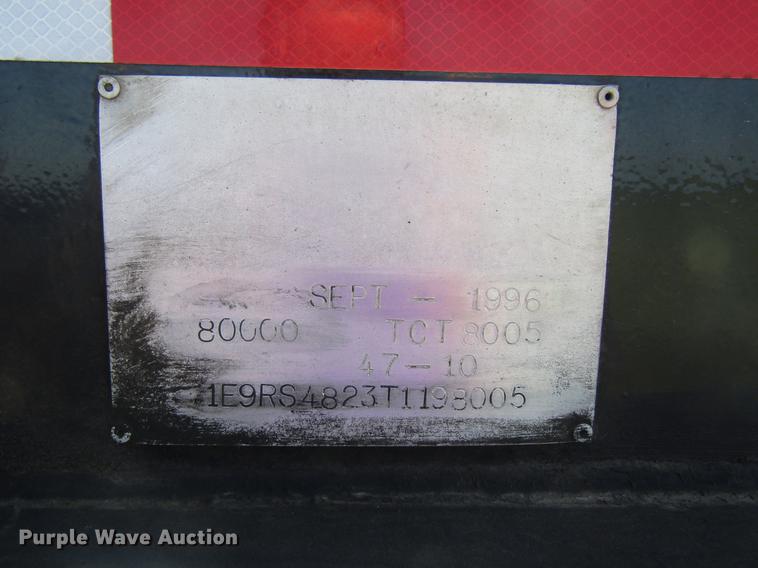 image for item DC7926 1996 ESP TCT8005 roll-off double container trailer