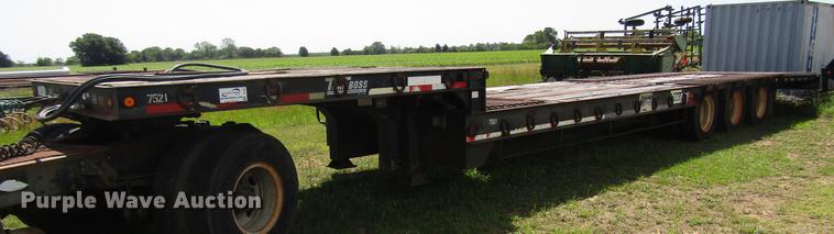 image for item DC7927 2001 Trail Boss KH49HTA drop deck equipment trailer