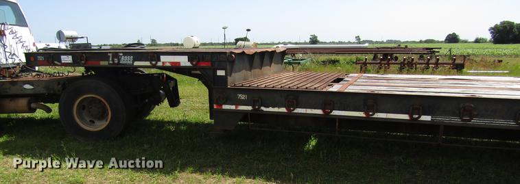 image for item DC7927 2001 Trail Boss KH49HTA drop deck equipment trailer