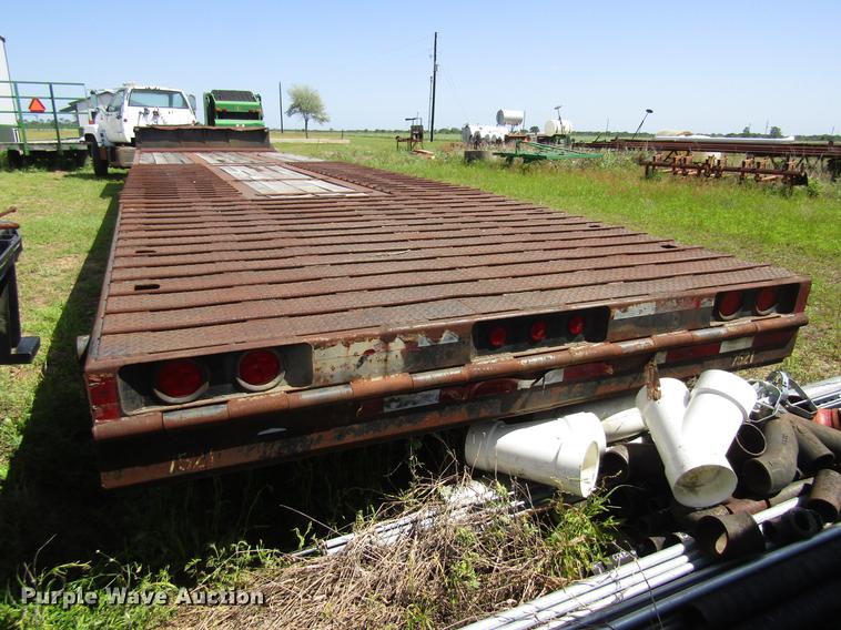 image for item DC7927 2001 Trail Boss KH49HTA drop deck equipment trailer