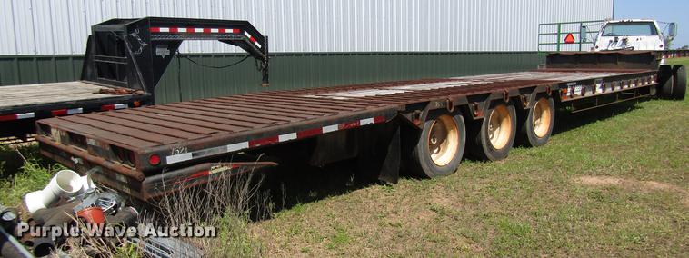 image for item DC7927 2001 Trail Boss KH49HTA drop deck equipment trailer