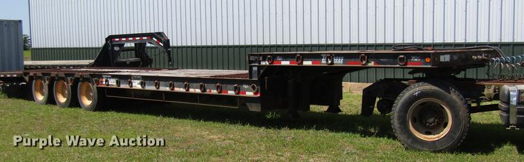 image for item DC7927 2001 Trail Boss KH49HTA drop deck equipment trailer