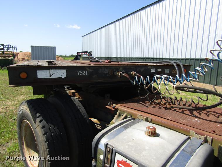 image for item DC7927 2001 Trail Boss KH49HTA drop deck equipment trailer