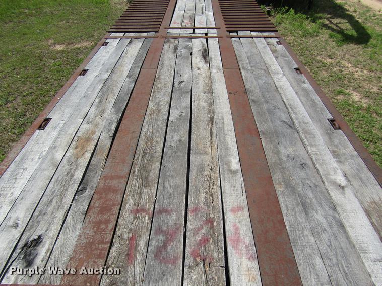 image for item DC7927 2001 Trail Boss KH49HTA drop deck equipment trailer