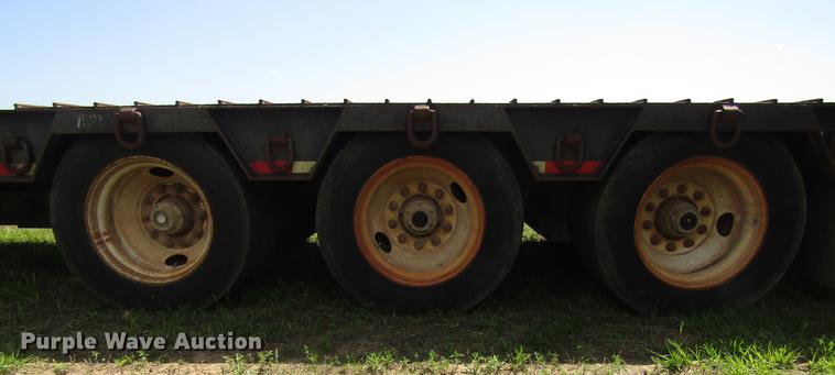 image for item DC7927 2001 Trail Boss KH49HTA drop deck equipment trailer
