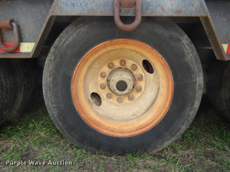 image for item DC7927 2001 Trail Boss KH49HTA drop deck equipment trailer