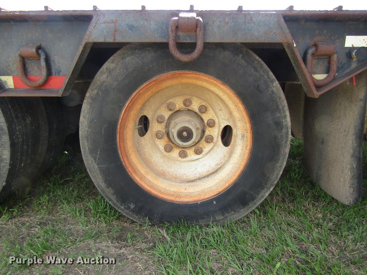 image for item DC7927 2001 Trail Boss KH49HTA drop deck equipment trailer