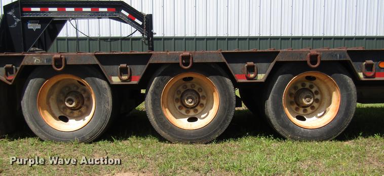 image for item DC7927 2001 Trail Boss KH49HTA drop deck equipment trailer