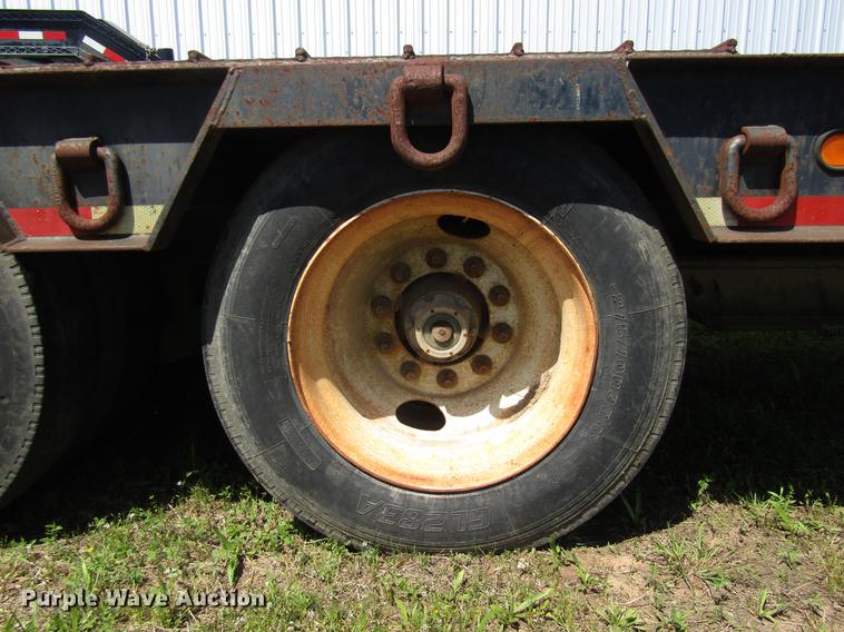 image for item DC7927 2001 Trail Boss KH49HTA drop deck equipment trailer