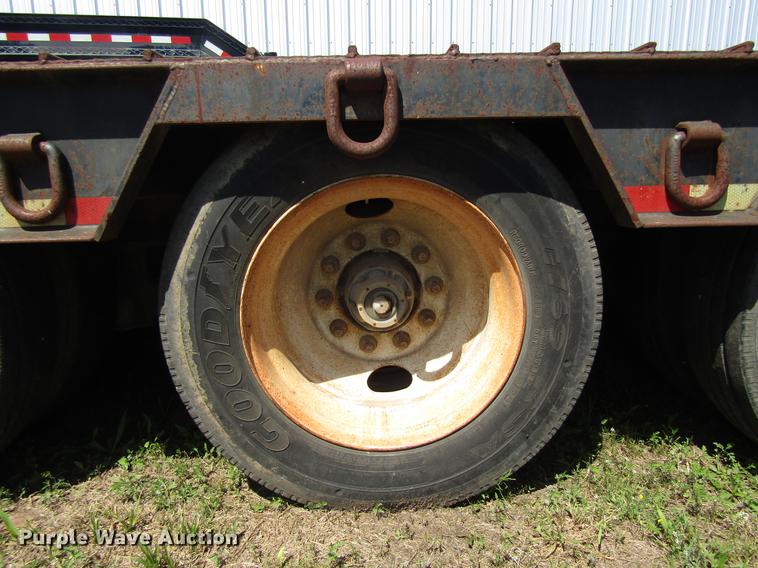 image for item DC7927 2001 Trail Boss KH49HTA drop deck equipment trailer