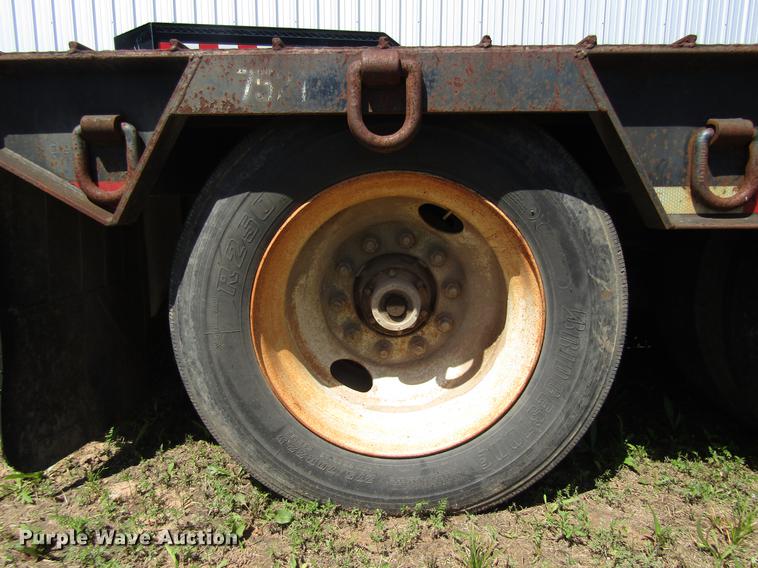 image for item DC7927 2001 Trail Boss KH49HTA drop deck equipment trailer