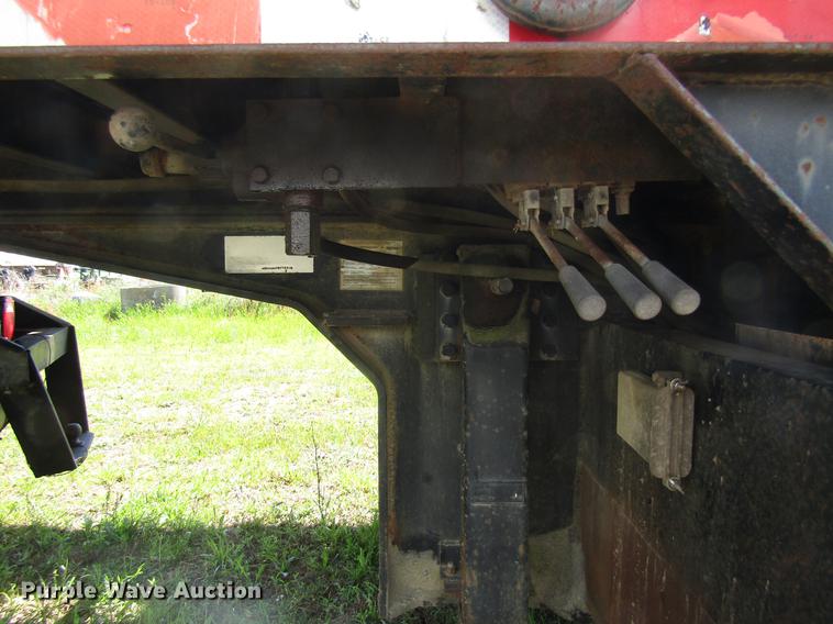 image for item DC7927 2001 Trail Boss KH49HTA drop deck equipment trailer