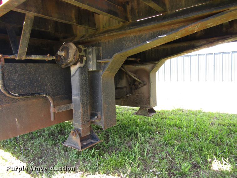 image for item DC7927 2001 Trail Boss KH49HTA drop deck equipment trailer