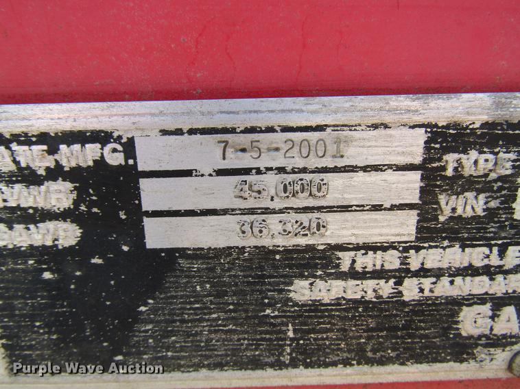 image for item DD7444 2002 Cottrell CS-12LTB car carrier