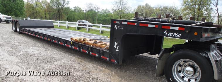 image for item DE3649 1998 XL Specialized XL80PGD double drop deck trailer