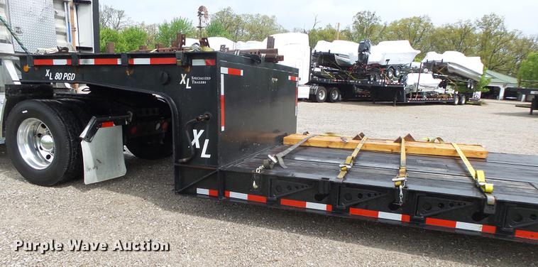 image for item DE3649 1998 XL Specialized XL80PGD double drop deck trailer