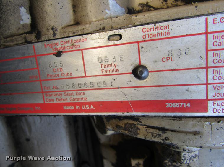 image for item DE6664 1990 International F-9370 semi truck