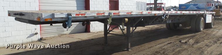 image for item DX9072 1998 Transcraft Eagle flatbed trailer