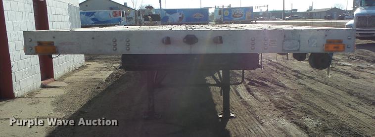image for item DX9072 1998 Transcraft Eagle flatbed trailer