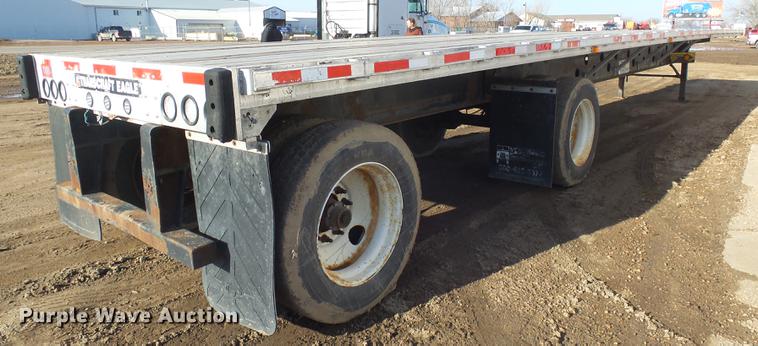 image for item DX9072 1998 Transcraft Eagle flatbed trailer