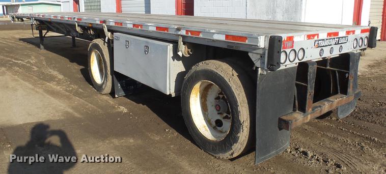 image for item DX9072 1998 Transcraft Eagle flatbed trailer