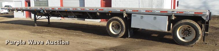 image for item DX9072 1998 Transcraft Eagle flatbed trailer