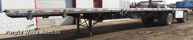 image for item DX9072 1998 Transcraft Eagle flatbed trailer