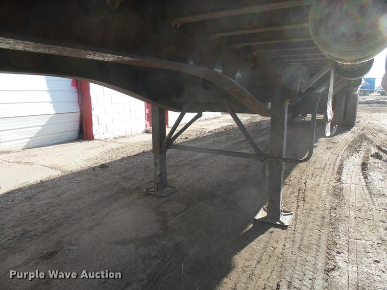 image for item DX9072 1998 Transcraft Eagle flatbed trailer