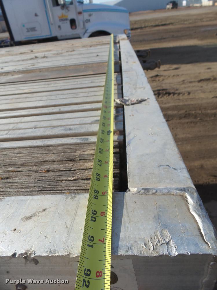 image for item DX9072 1998 Transcraft Eagle flatbed trailer