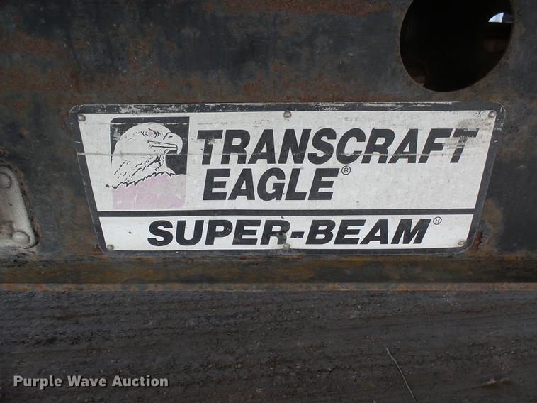 image for item DX9072 1998 Transcraft Eagle flatbed trailer