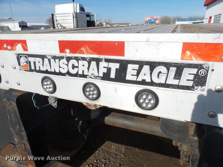 image for item DX9072 1998 Transcraft Eagle flatbed trailer