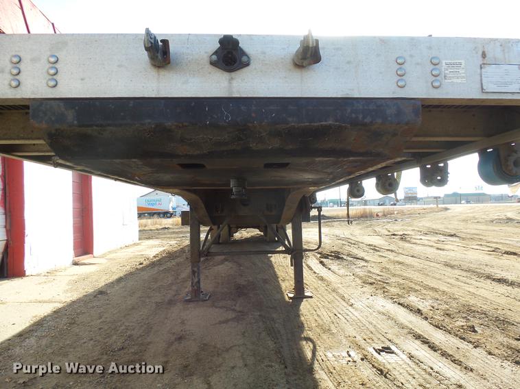 image for item DX9072 1998 Transcraft Eagle flatbed trailer