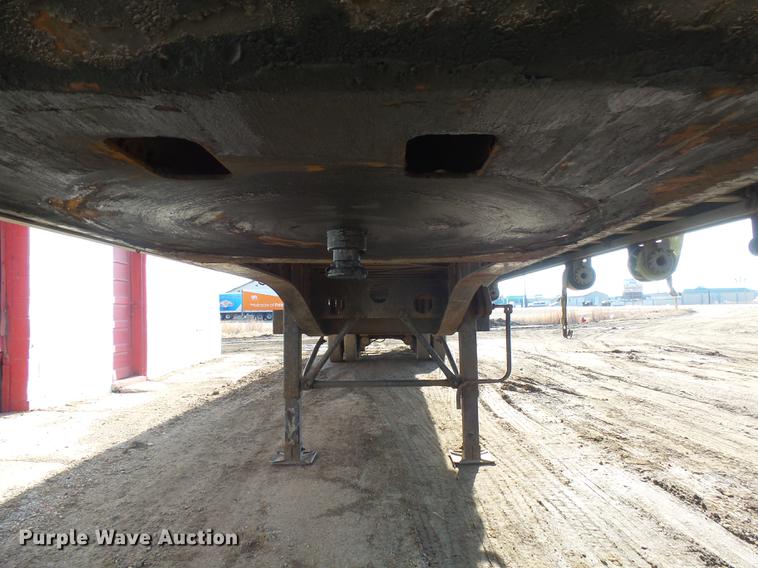 image for item DX9072 1998 Transcraft Eagle flatbed trailer