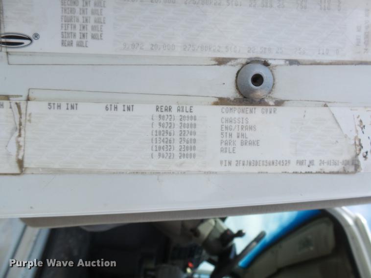 image for item DX9080 2005 Sterling A9500 semi truck