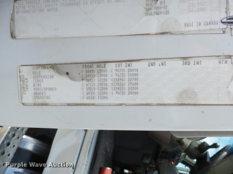 image for item DX9080 2005 Sterling A9500 semi truck