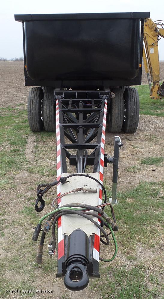 image for item DZ9239 2015 Clement 2AT12105 end dump pup trailer