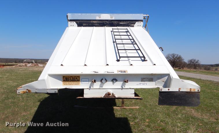 image for item EI9006 2012 Construction Trailer Specialist, Inc. BDT-40 bottom dump trailer