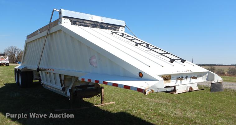image for item EI9006 2012 Construction Trailer Specialist, Inc. BDT-40 bottom dump trailer