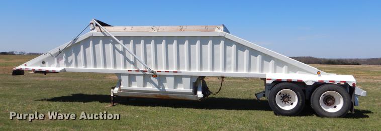 image for item EI9006 2012 Construction Trailer Specialist, Inc. BDT-40 bottom dump trailer
