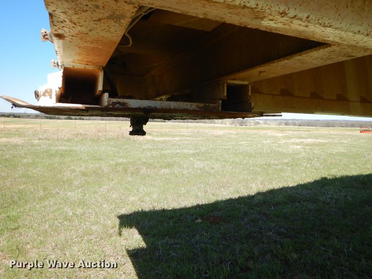 image for item EI9006 2012 Construction Trailer Specialist, Inc. BDT-40 bottom dump trailer