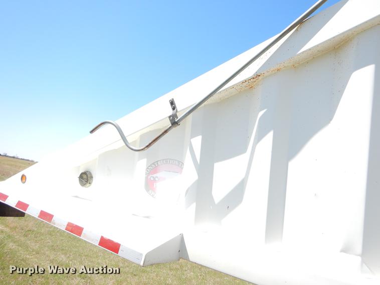 image for item EI9006 2012 Construction Trailer Specialist, Inc. BDT-40 bottom dump trailer