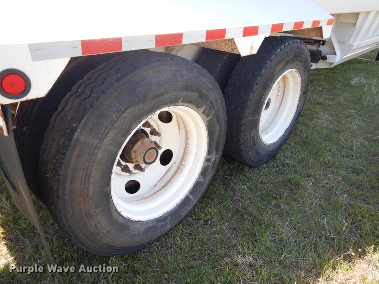 image for item EI9006 2012 Construction Trailer Specialist, Inc. BDT-40 bottom dump trailer